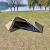 ultralight 1p backpacking tent — 1.35 kg, stealth design, 4 season universal, wind and rainproof ultralight 1p backpacking tent — 1.35 kg, stealth design, 4 season universal, wind and rainproof