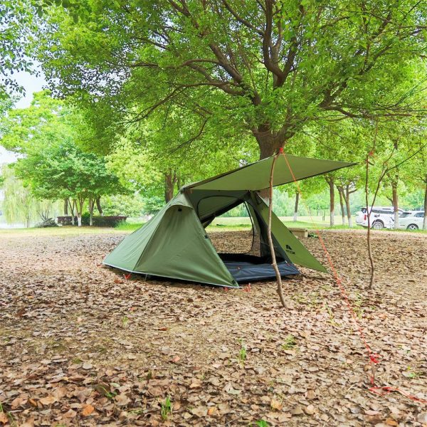 trailduo 2p tunnel tent — 1.95 kg ultralight double layer shelter