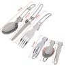 outdoor camping cooking wear equipment portable hiking travel pocket picnic tool kit