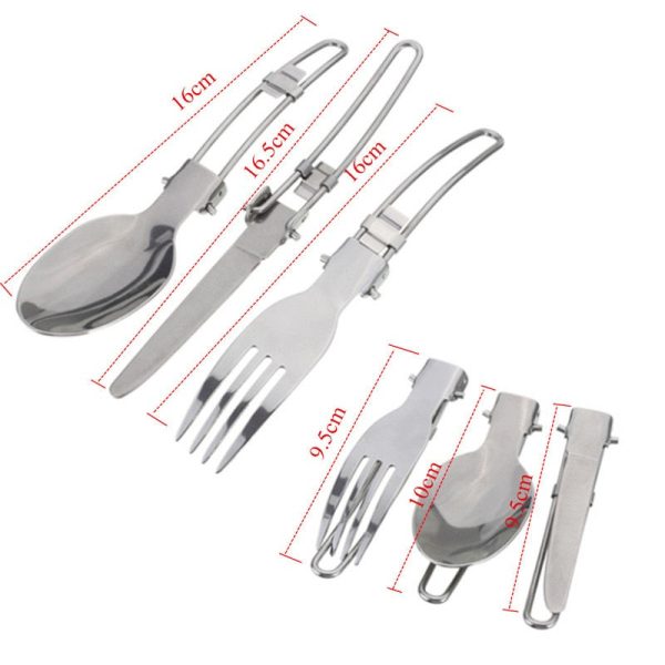 outdoor camping cooking wear equipment portable hiking travel pocket picnic tool kit