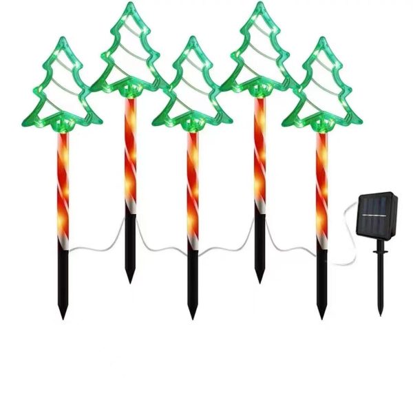 lawn & garden christmas lights – outdoor rain snow resistant decor