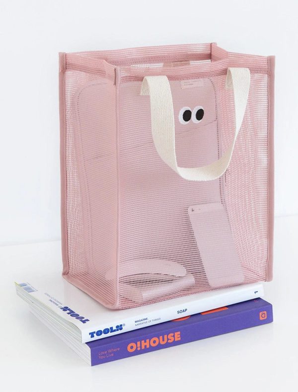 large capacity mesh tote bag lightweight quick dry handbag with unique eye design large capacity mesh tote bag lightweight quick dry handbag with unique eye design