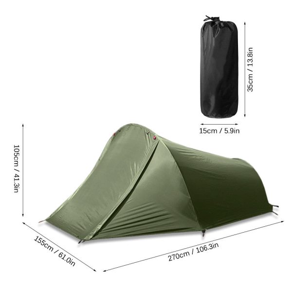 aeroduo 2p ultralight tunnel tent — 1.58 kg compact shelter aeroduo 2p ultralight tunnel tent — 1.58 kg compact shelter