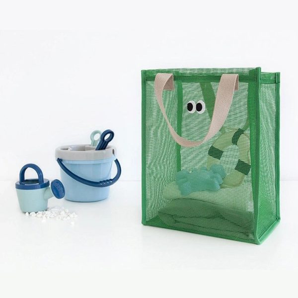 large capacity mesh tote bag lightweight quick dry handbag with unique eye design large capacity mesh tote bag lightweight quick dry handbag with unique eye design