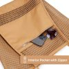 large capacity multi pocket mesh tote bag quick dry sand free reinforced organizer bag