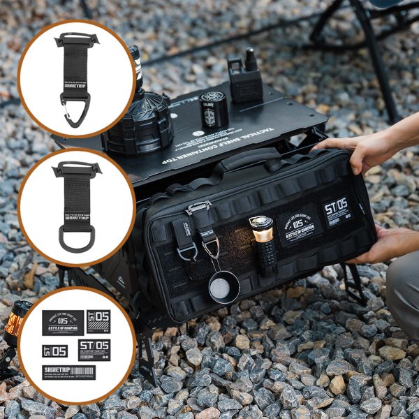 molle compatible tactical admin pouch heavy duty multi pocket edc gear organize