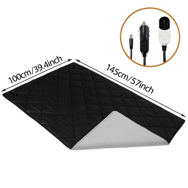 12v usb electric heating blanket constant temperature soft travel throw for car & suv 12v usb electric heating blanket constant temperature soft travel throw for car & suv