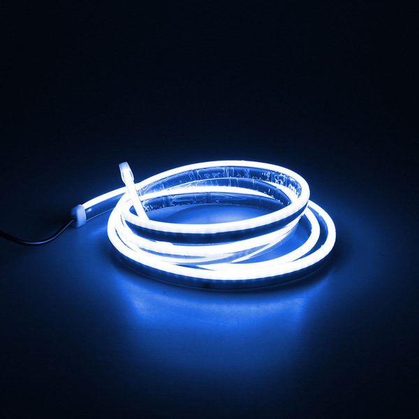 rgb multi color car hood led light strip
