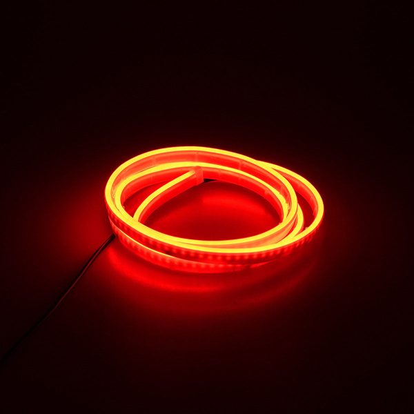 rgb multi color car hood led light strip