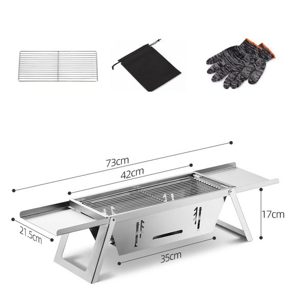 portable charcoal bbq 2cm ultra thin foldable for 3 6 people portable charcoal bbq 2cm ultra thin foldable for 3 6 people