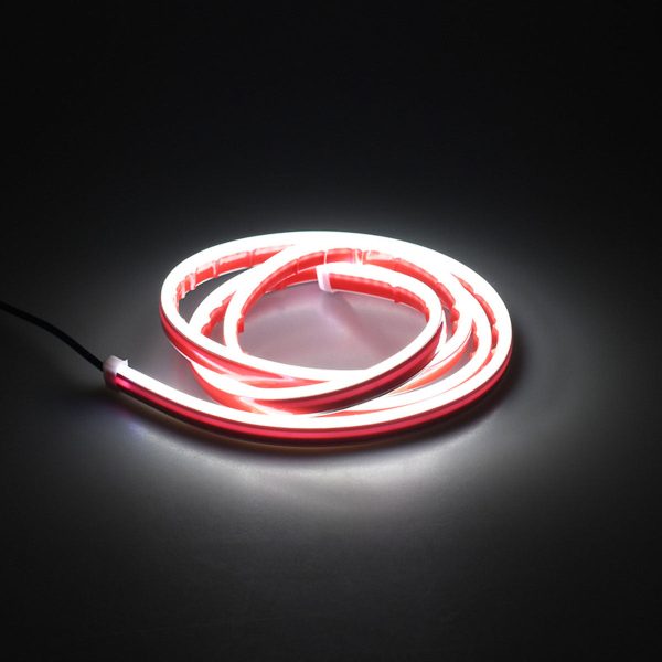 rgb multi color car hood led light strip