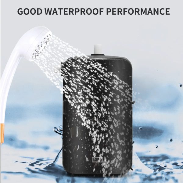 usb rechargeable portable shower pump handheld electric water pump with filtration system