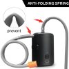 usb rechargeable portable shower pump handheld electric water pump with filtration system