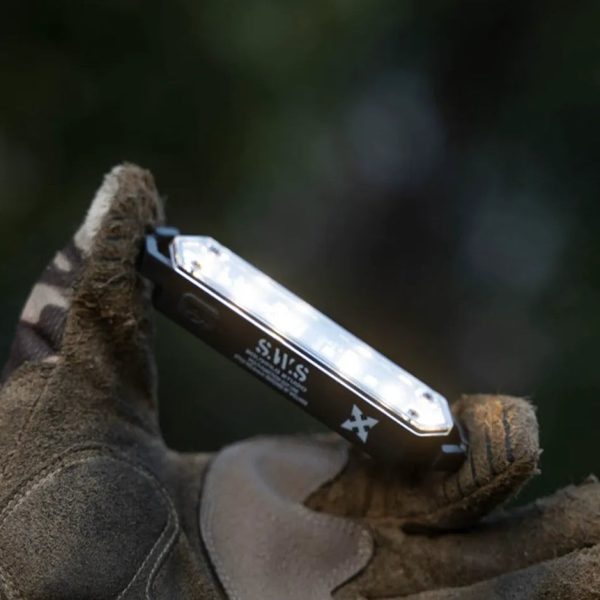 warning lamp outdoor camping, type c rechargeable, stepless dimming