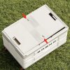 50l collapsible wheeled storage box stackable rolling organizer with side opening doors 50l collapsible wheeled storage box stackable rolling organizer with side opening doors