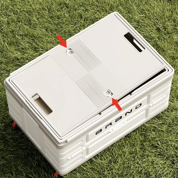 50l collapsible wheeled storage box stackable rolling organizer with side opening doors 50l collapsible wheeled storage box stackable rolling organizer with side opening doors