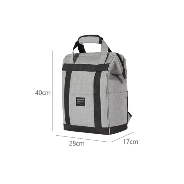 insulated leakproof soft cooler backpack lightweight large capacity ice bag for hiking, beach, picnic and camping