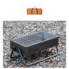portable smokeless bbq grill foldable 27cm wide for 5+ people