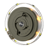 retractable waterproof camping string light strip for tents, trees, or patios