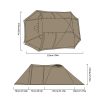 all season family hot camping tent with stove jack