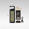 ultra light multi use mini camping light, 8 lighting modes, type c port, only 36g