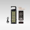ultra light multi use mini camping light, 8 lighting modes, type c port, only 36g