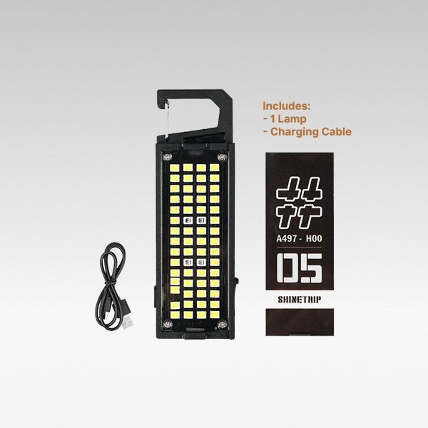 ultra light multi use mini camping light, 8 lighting modes, type c port, only 36g