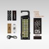 ultra light multi use mini camping light, 8 lighting modes, type c port, only 36g
