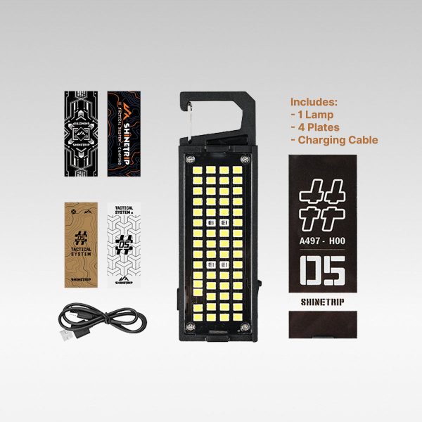 ultra light multi use mini camping light, 8 lighting modes, type c port, only 36g