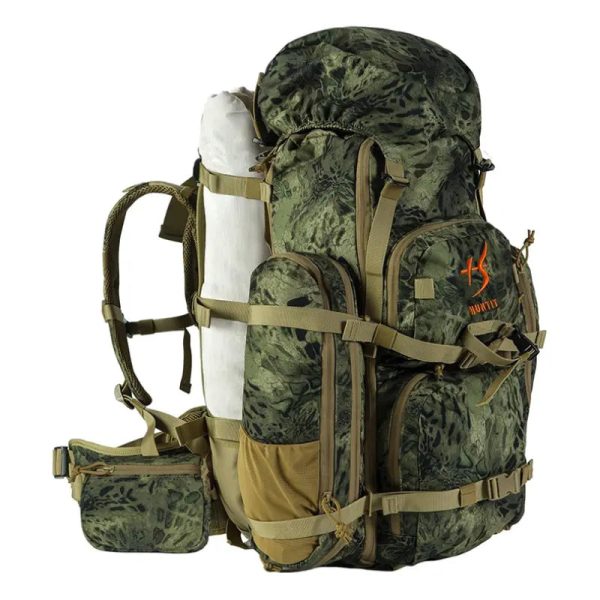 waterproof tactical hunting backpack molle system camo rucksack for survival, hiking & outdoor adventure