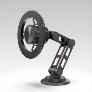 fold away n52 magnetic car phone mount strong magnet holder with 360° rotation